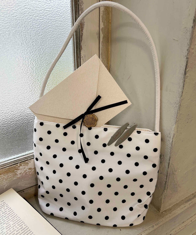 ドットハンドバッグ