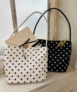ドットハンドバッグ