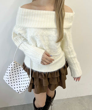 ホワイトアイボリーモデル：160㎝ F着用