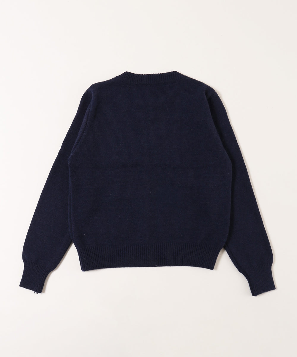 リボンジャガードカーディガン