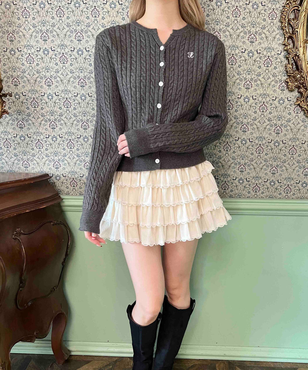 グレー モデル：160㎝ F着用