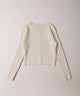 ワンポイントケーブルカーディガン