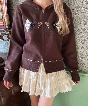 ブラウン モデル：160㎝ F着用