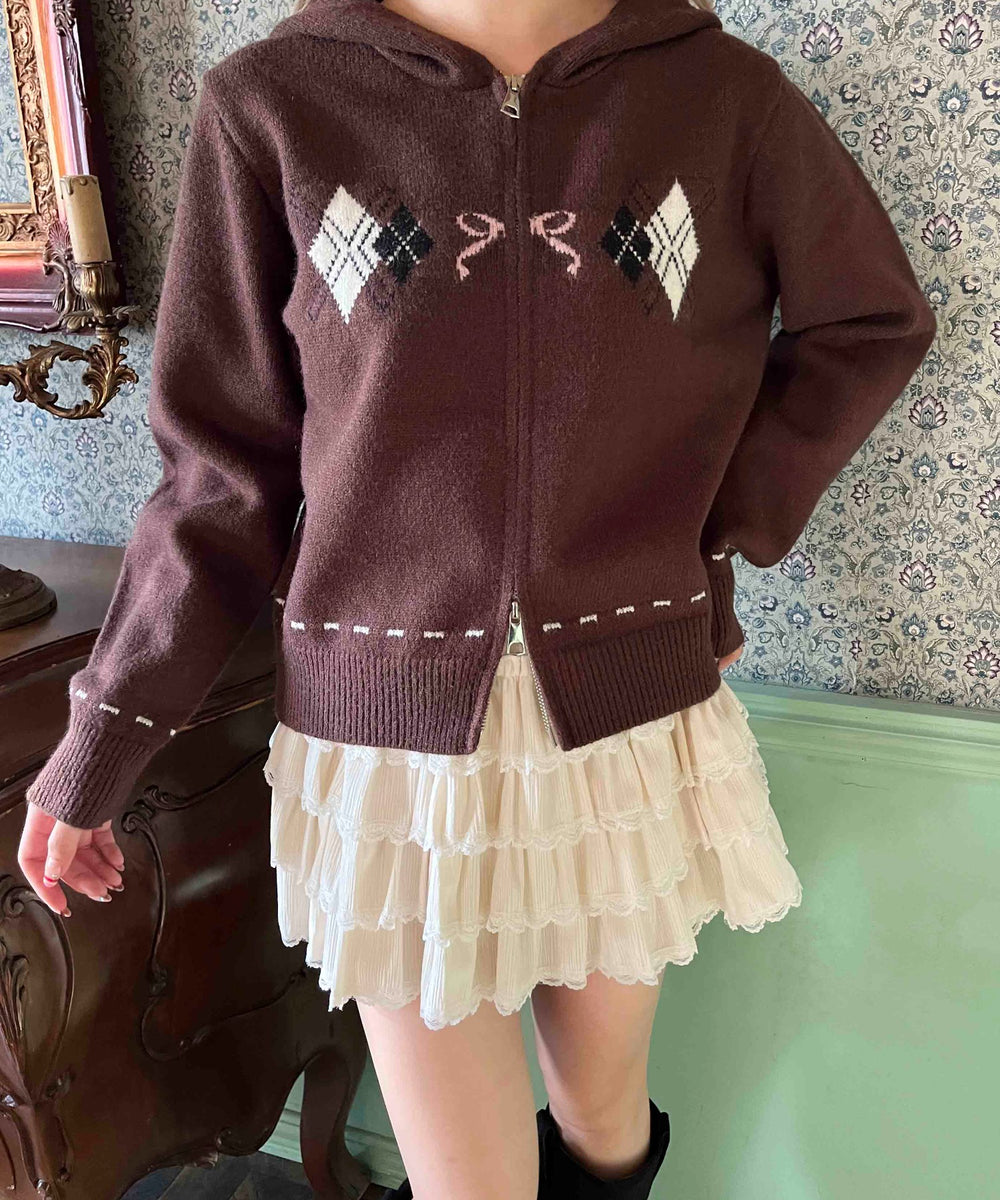 ブラウン モデル：160㎝ F着用