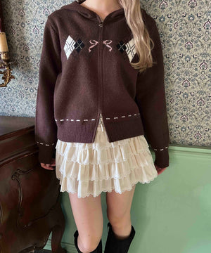 ブラウン モデル：160㎝ F着用