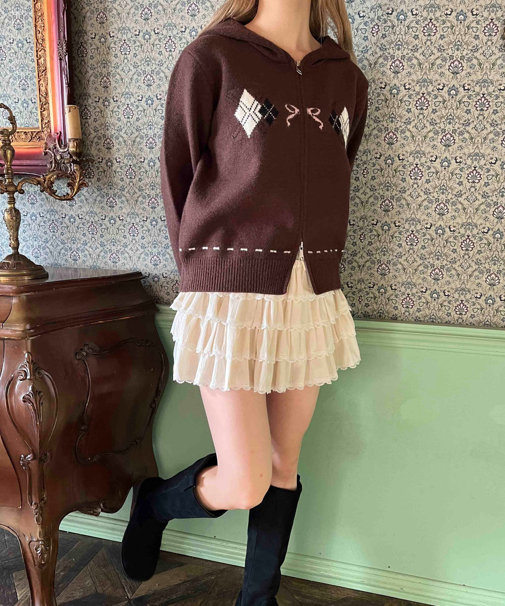 ブラウン モデル：160㎝ F着用