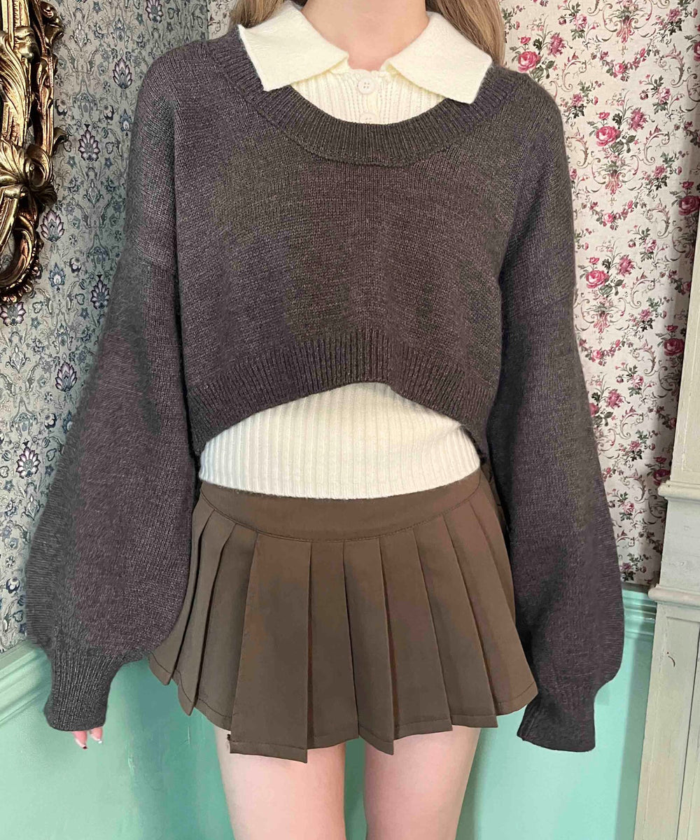 グレー モデル：160㎝ F着用