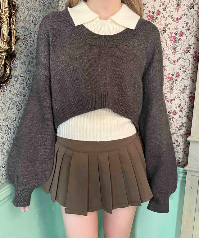 グレー モデル：160㎝ F着用