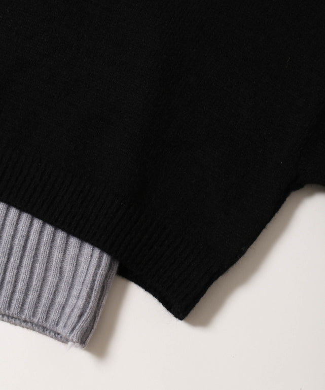 インナーセットレイヤードニット