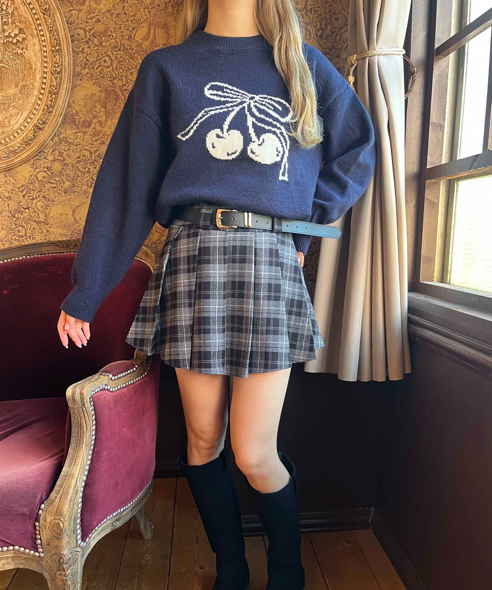 ネイビーモデル：160㎝ F着用