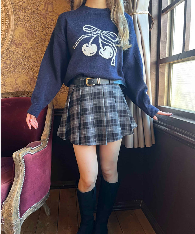 ネイビーモデル：160㎝ F着用