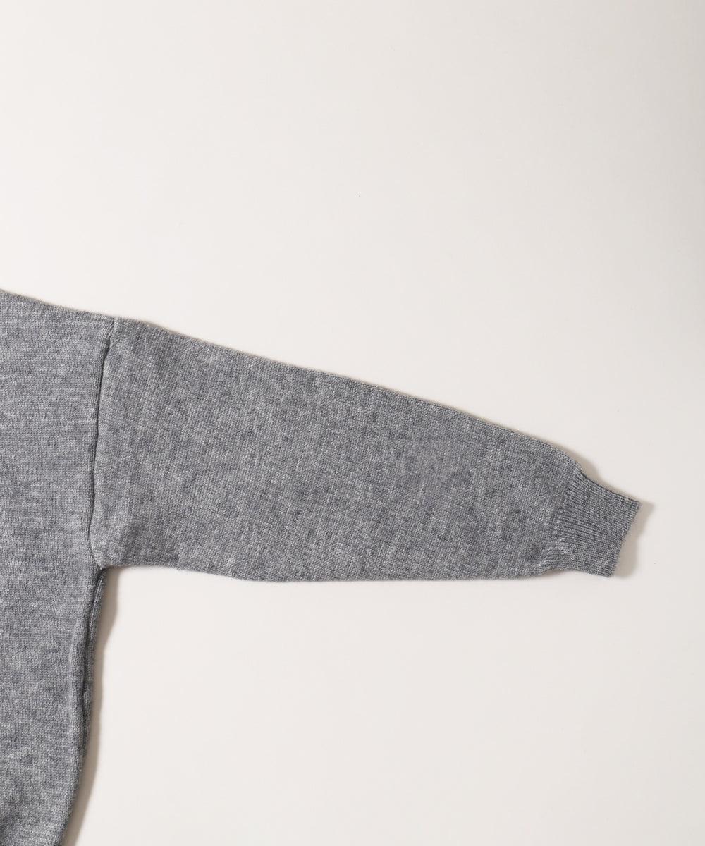 リボンチェリージャガードニット