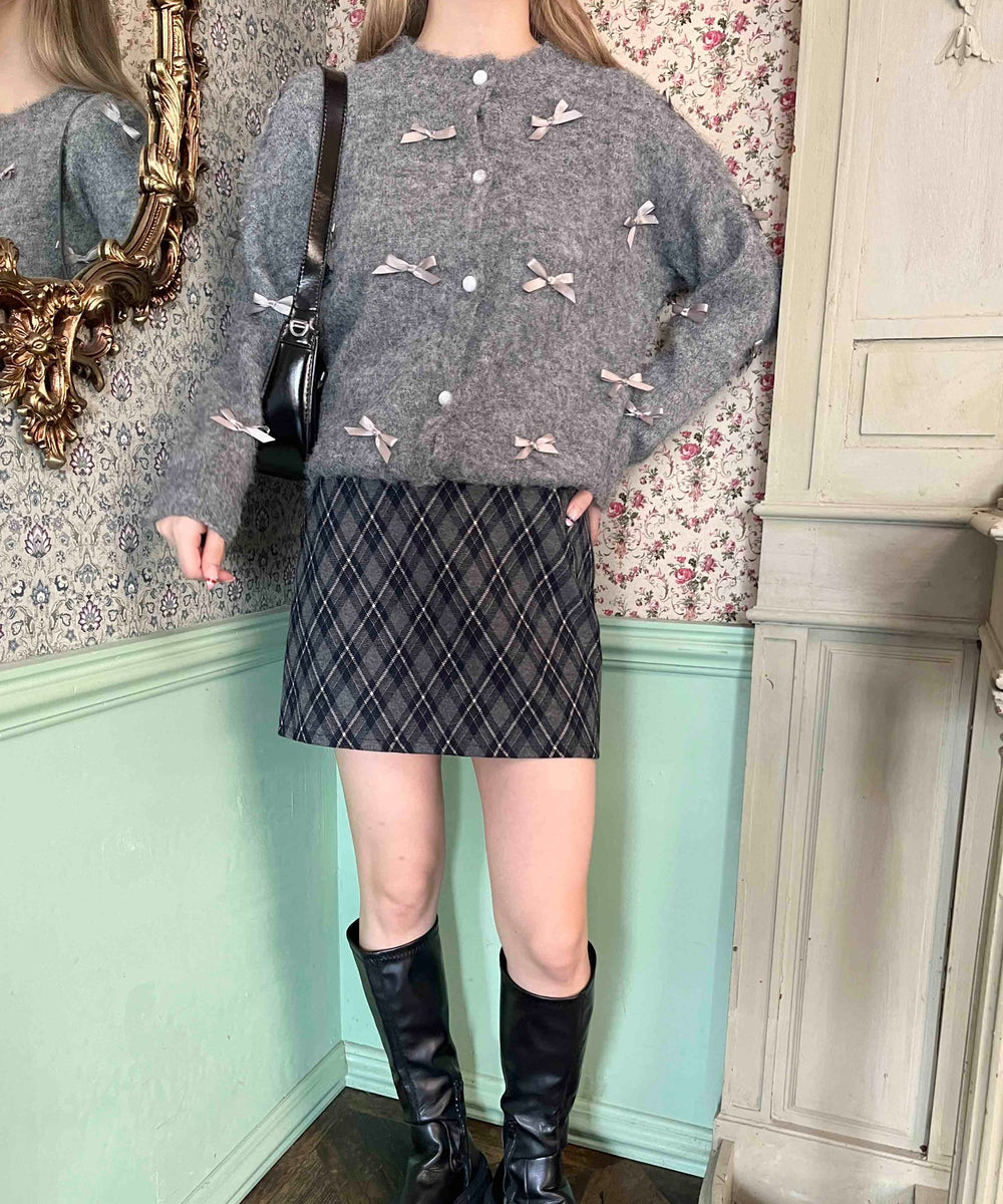 グレー モデル：160㎝ F着用