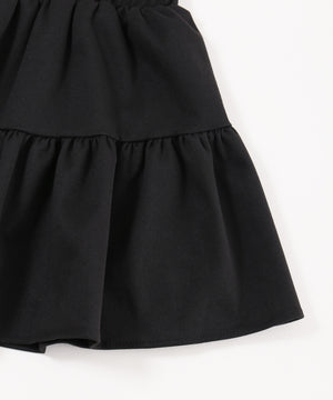 起毛ティアードミニスカート