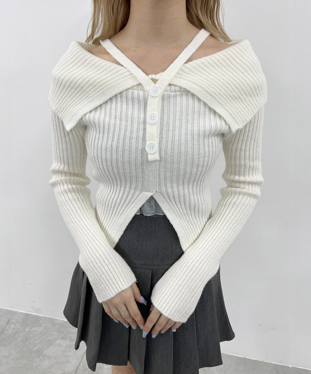 ホワイト モデル：160㎝ F着用