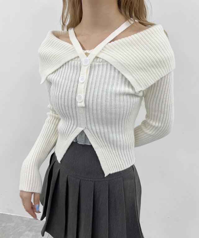 ホワイト モデル：160㎝ F着用