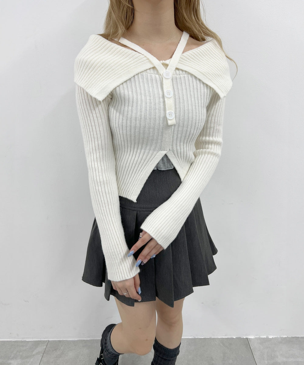 ホワイト モデル：160㎝ F着用