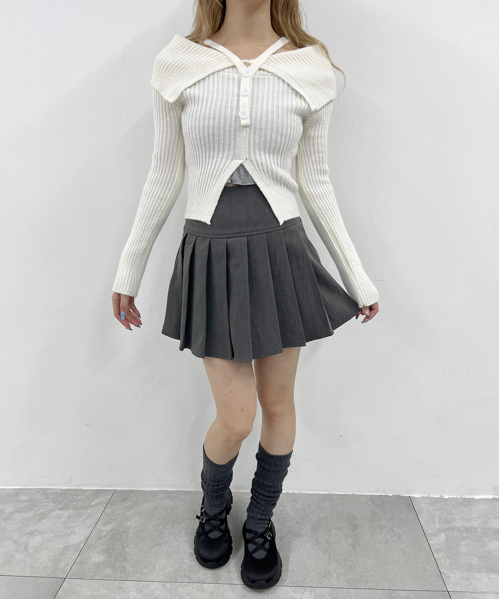 ホワイト モデル：160㎝ F着用