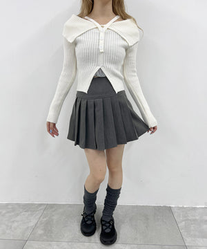 ホワイト モデル：160㎝ F着用