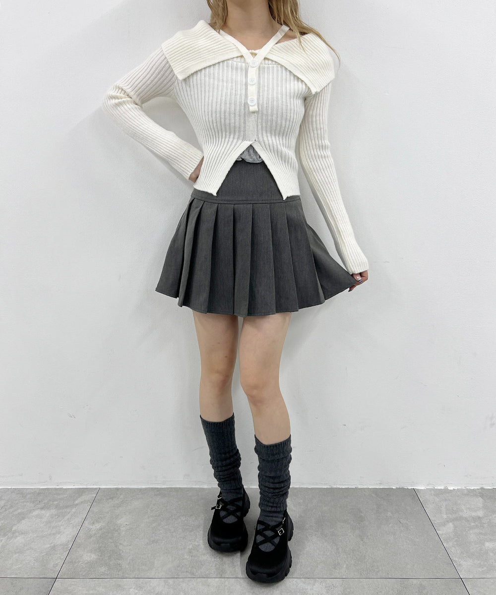 ホワイト モデル：160㎝ F着用