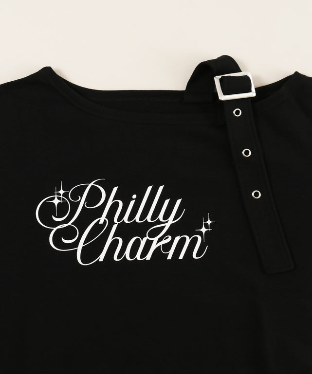 ベルトオフショルビッグスウェット