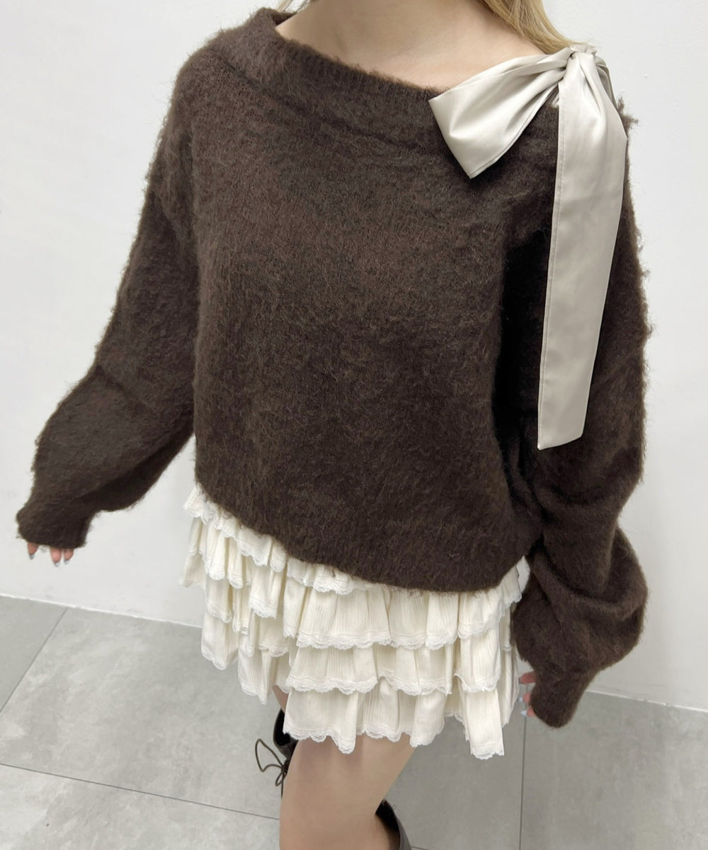 ブラウン モデル：160㎝ F着用