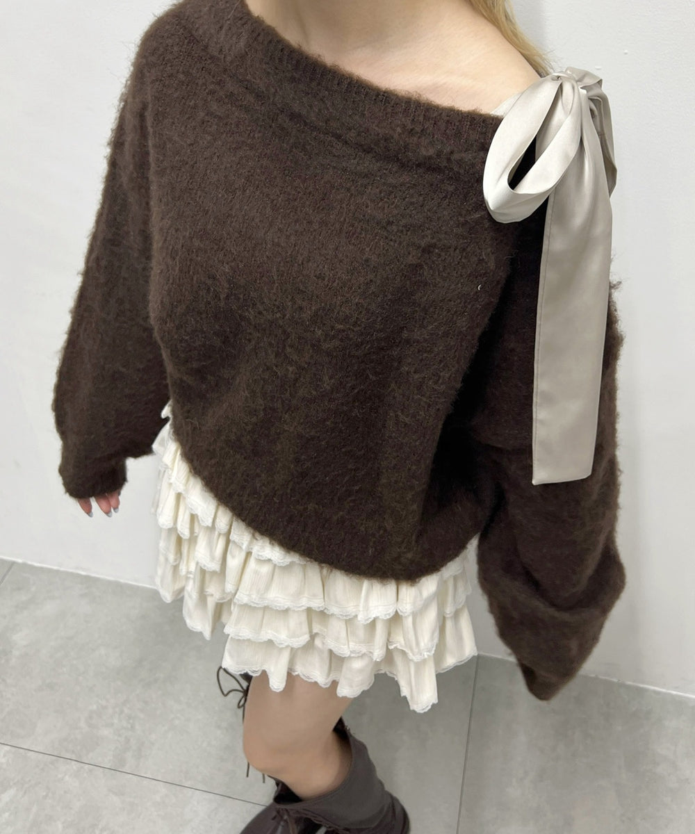 ブラウン モデル：160㎝ F着用