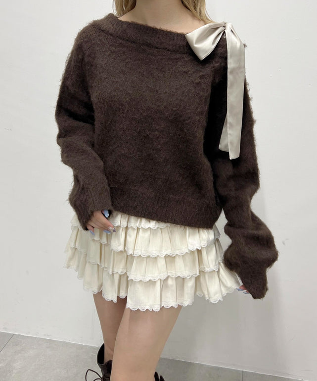 ブラウン モデル：160㎝ F着用