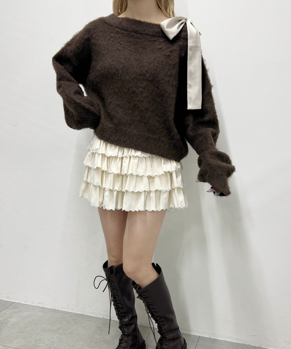 ブラウン モデル：160㎝ F着用