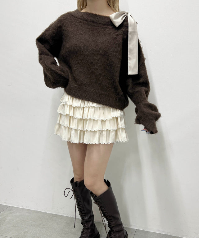 ブラウン モデル：160㎝ F着用