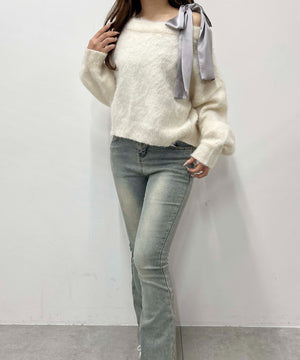 ホワイトアイボリー モデル：155㎝ F着用