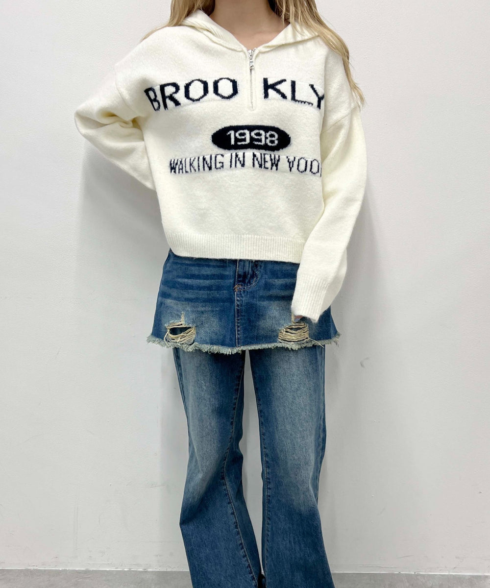 ホワイトアイボリー モデル：160㎝ F着用