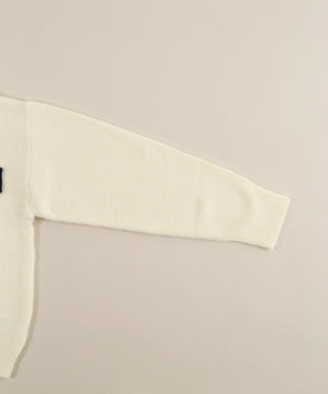 ハーフジップセーラーニット