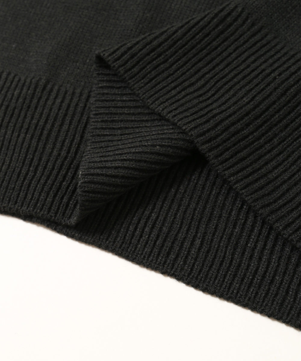 リボンジャガードコンパクトニット