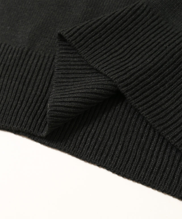 リボンジャガードコンパクトニット