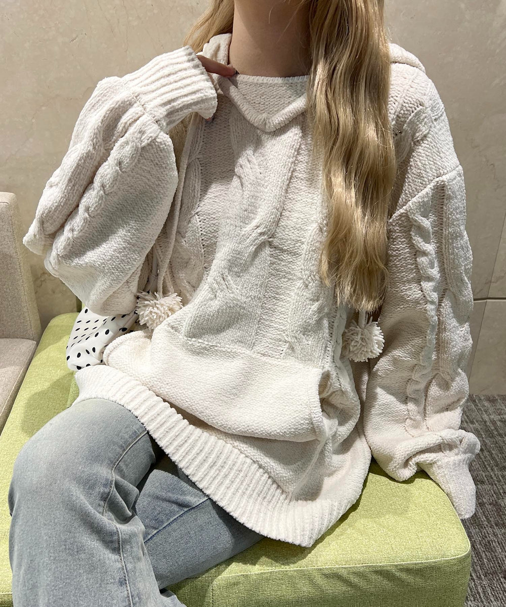 ホワイトアイボリー モデル：160㎝ F着用