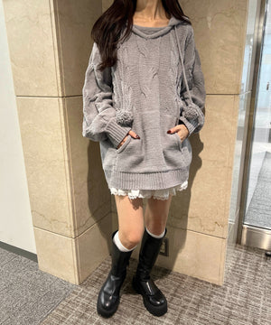 グレー モデル：157㎝ F着用