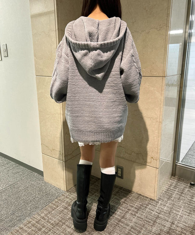 グレー モデル：157㎝ F着用