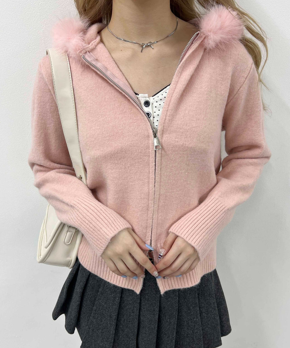 ピンク モデル：160㎝ F着用