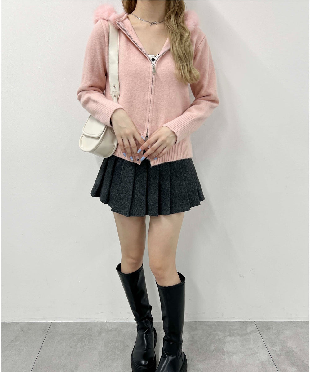 ピンク モデル：160㎝ F着用