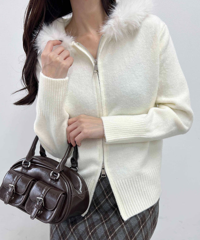 ホワイト モデル：157㎝ F着用