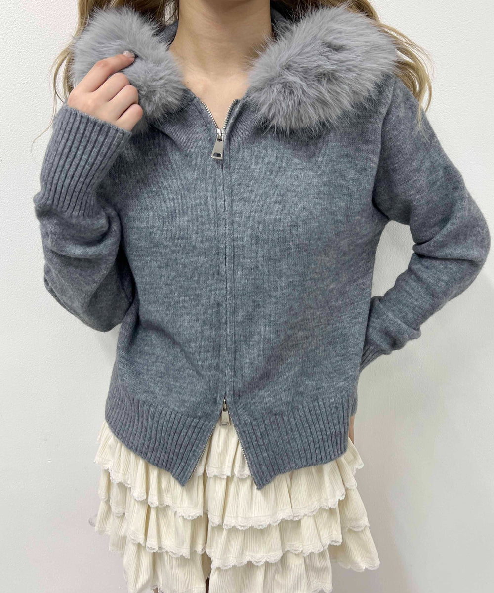 グレー モデル：160㎝ F着用