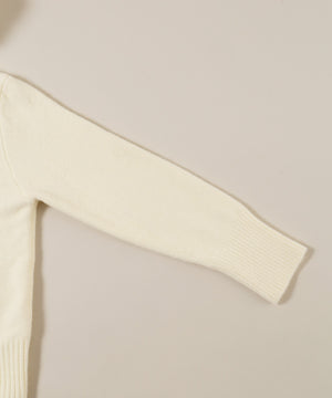 フードファーWジップカーディガン