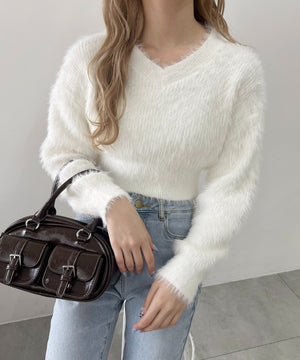 ホワイト モデル：160㎝ F着用