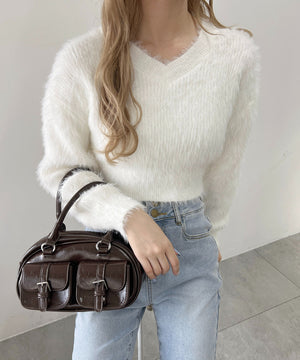 ホワイト モデル：160㎝ F着用