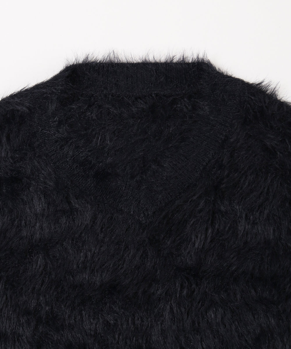 ショートシャギーニット