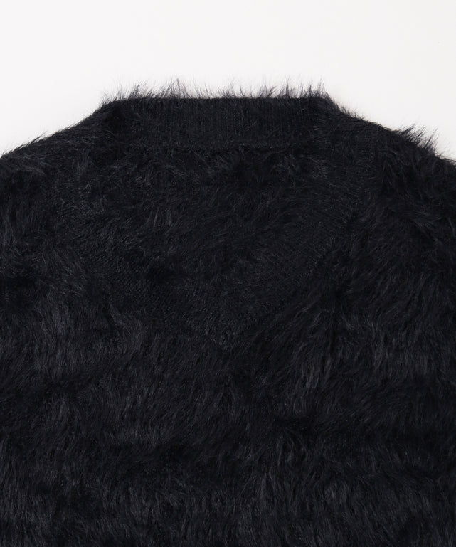 ショートシャギーニット