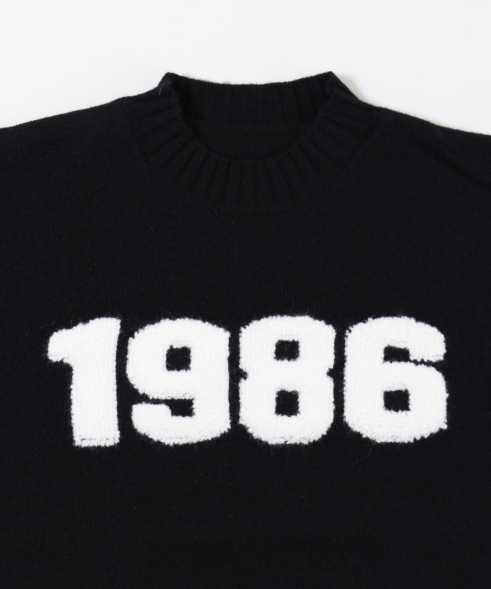 ナンバリングショートニット