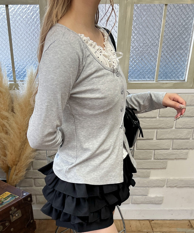 グレー モデル：160㎝ F着用