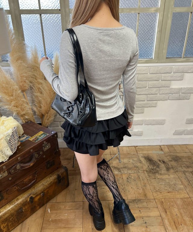 グレー モデル：160㎝ F着用